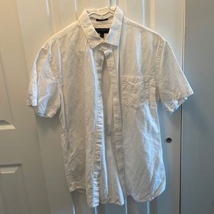 Slim fit large button down from Banana Republic.
